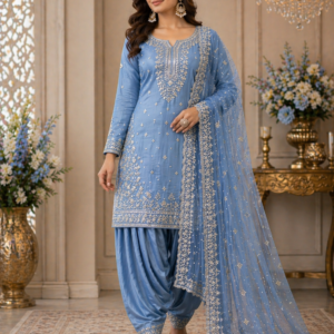 Soulmate Punjabi Suit Blue
